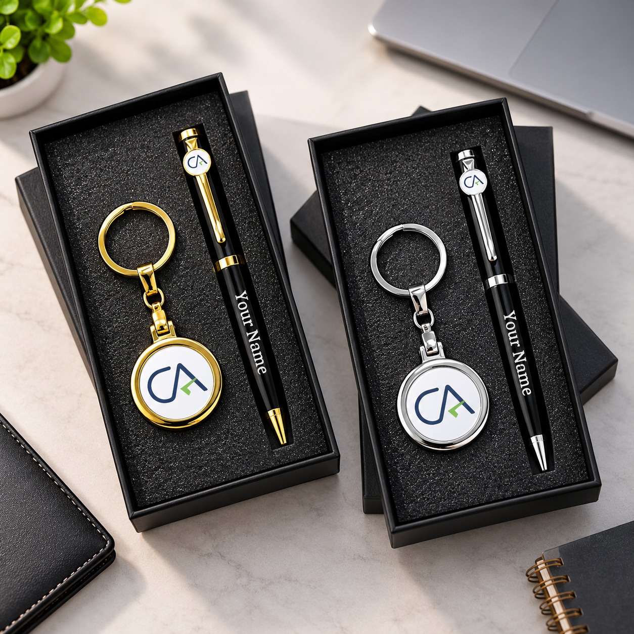 PK8 CA Pen Keychain Gift Set